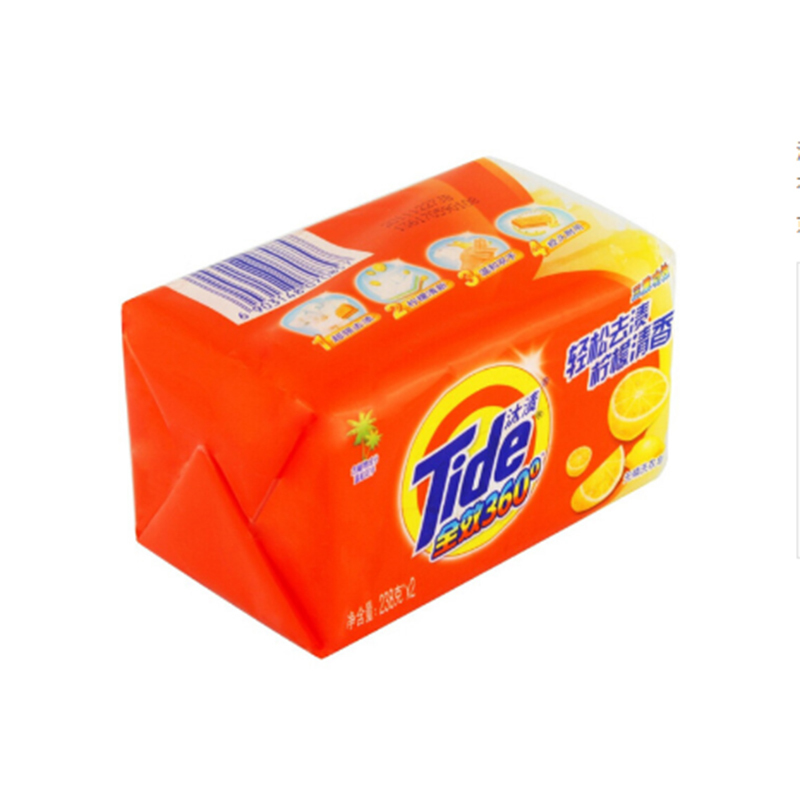 汰渍Tide 全效360度三重功效洗衣皂238g/块(价格为单块价格,10块起订,不足起订量不发货)