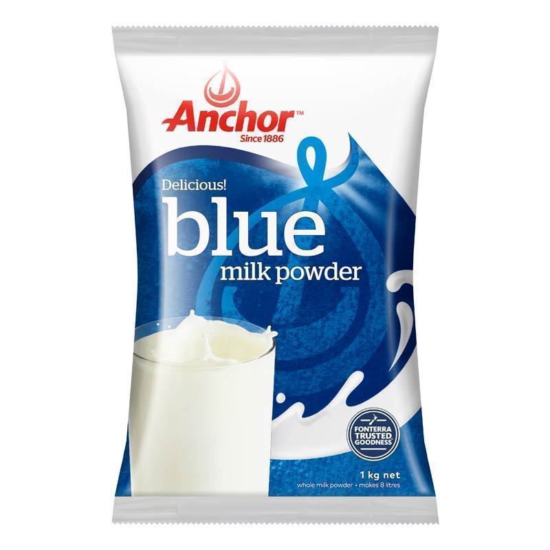 安佳（Anchor）新西兰原装进口 全脂奶粉1kg*1袋装（HX）