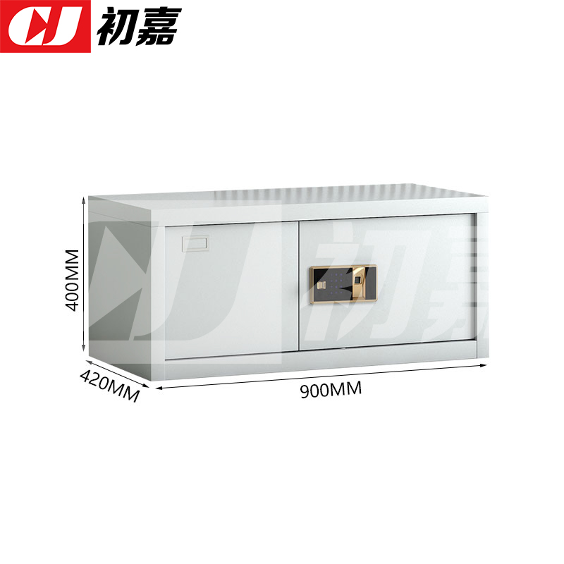 初嘉(CJ)保密柜顶柜矮柜密码锁文件柜保密档案柜资料柜 单节指纹锁高清大图