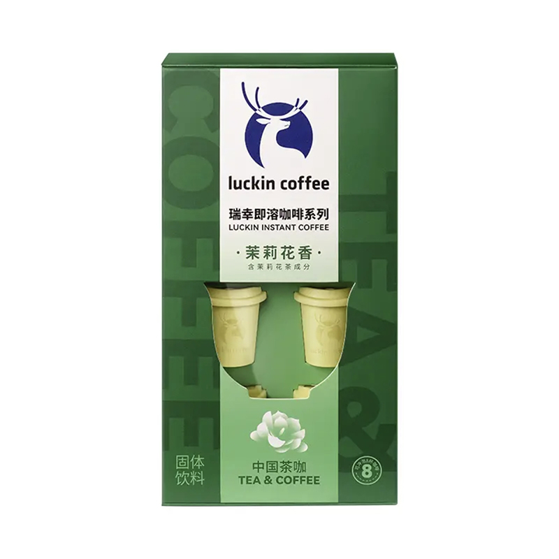 瑞幸咖啡 即溶咖啡茉莉花香茶咖2.3g*8颗RX0060 1盒