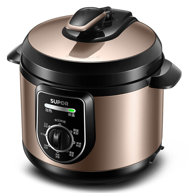 苏泊尔supor电压力锅4l家用智能电高压锅sy40ya9010c