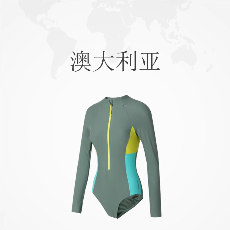 Speedo速比涛女士运动泳衣新训练连体泳衣