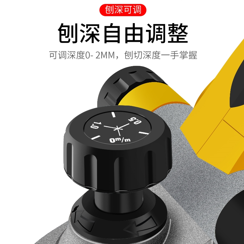 电刨法耐家用小型多功能手提刨木工刨台刨电动刨子压刨机菜砧板电刨子