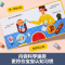 早教书❤吃饭饭 [正版] 立体书宝宝0-3岁儿童3d翻翻宝宝成长第一步幼儿早教好玩的车车吃饭饭穿衣服婴儿感官刺激益智玩具