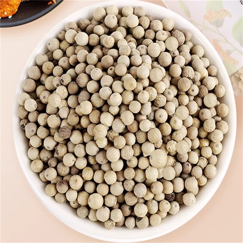 白胡椒正品官方店海南白胡椒粒干净白胡椒颗粒煲汤火锅甄选白胡椒高清大图