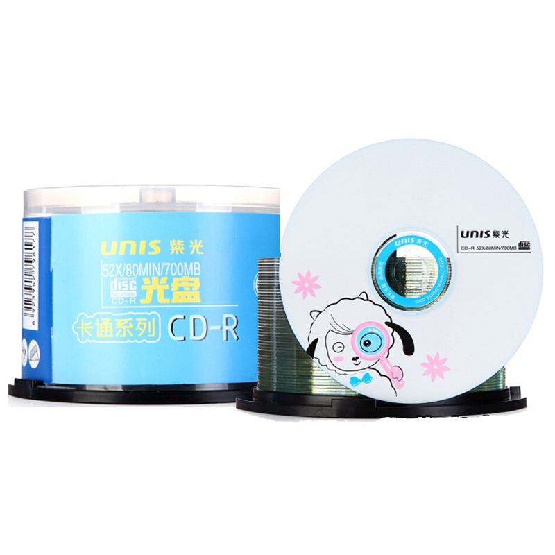 HP 刻录光盘 紫光DVD -R 空白刻录盘