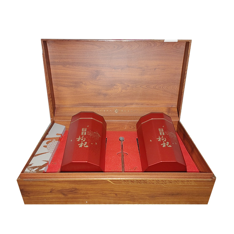 宁百晟精品红枸杞礼盒180g*2罐