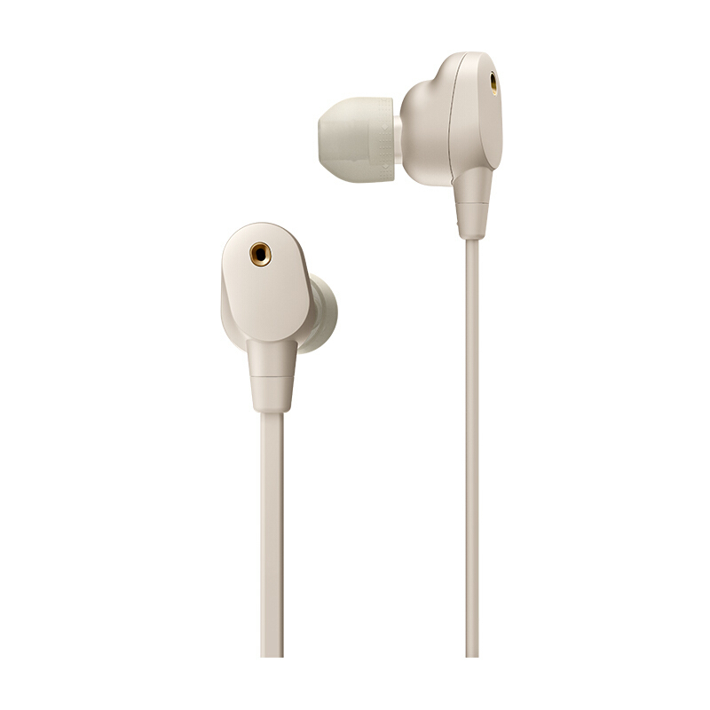 索尼(SONY)WI-1000XM2 颈挂式无线蓝牙耳机高音质Hi-Res降噪耳麦主动降噪入耳式手机通话铂金银