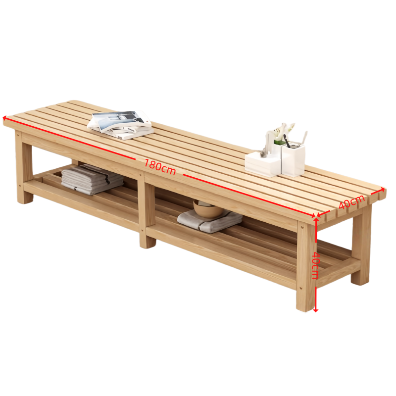 芙首泰双层休闲凳1800*400*400mm个高清大图