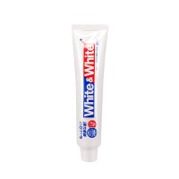 【类目问题弃用】【苏宁LAOX直营】【保税】LION狮王 WHITE&WHITE亮白牙膏 150g 薄荷香型