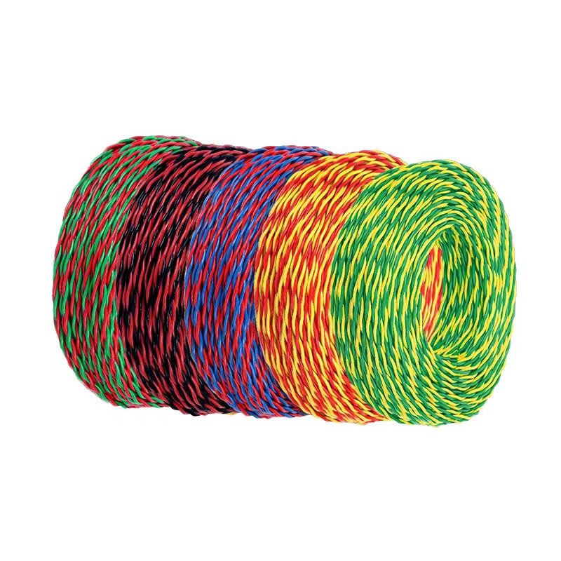 廷穗(TINGSUI)铜芯聚氯乙烯绝缘双绞连接软电缆RVS-2*2.5 单位:圈高清大图