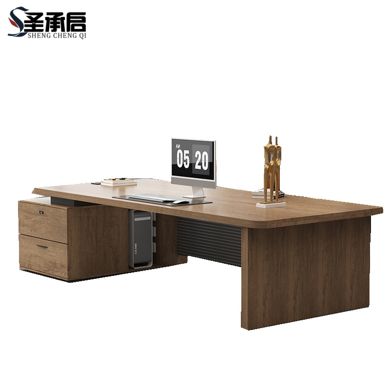 圣承启班台桌2米+椅张高清大图