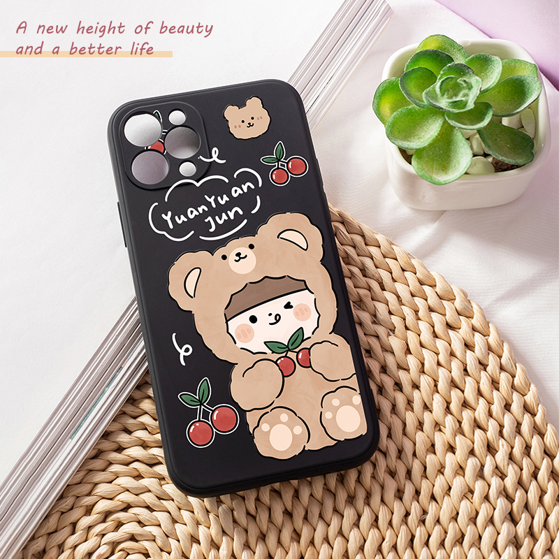 卡绮苹果12手机壳iPhone11液态硅胶promax十二x新款xr全包7/8plus女iPhonexr防摔iPhone
