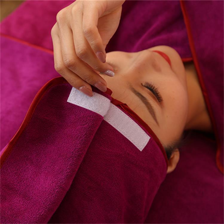美容毛巾美容院专用三件套皮肤管理包头巾胸巾枕巾不掉毛logo