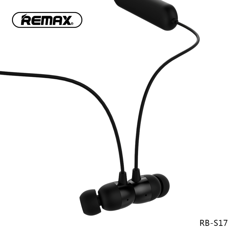 REMAX 蓝牙颈戴运动休闲耳机 RB-S17 黑色
