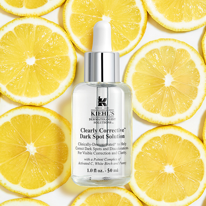 科颜氏(Kiehl’s)焕白淡斑精华液50ml 焕白保湿精华 修复均衡 亮肤祛斑