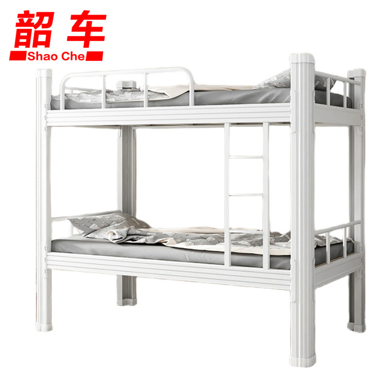 韶车床双层床90cm+床垫套高清大图