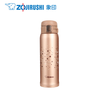 象印(ZO JIRUSHI) 保温杯SM-SS48F 真空商务男女士车载情侣杯弹盖杯不锈钢学生水杯子480ml 星星金色