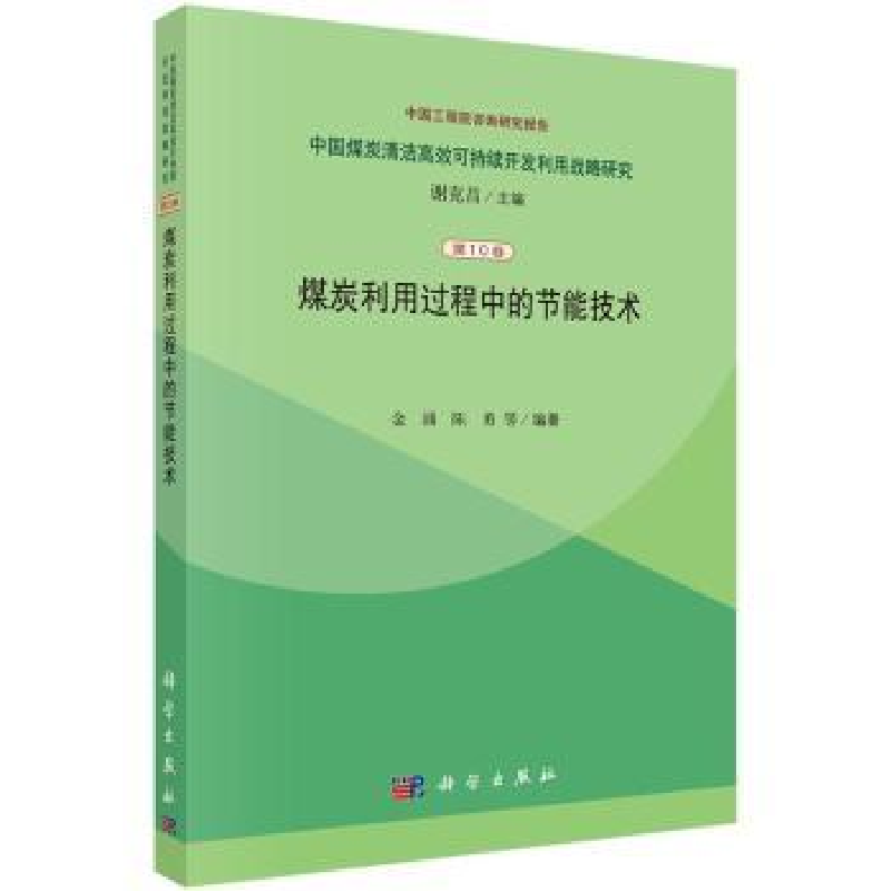 音像煤炭利用过程中的节能技术金涌,陈勇等编著