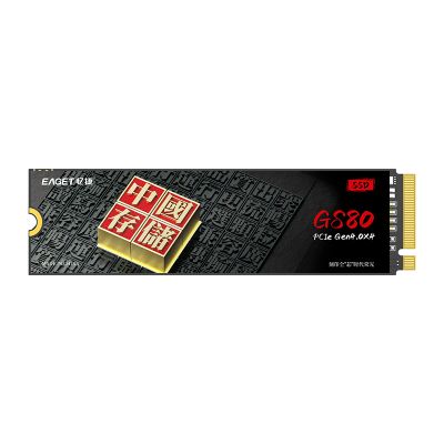 忆捷(Eaget) 1TB SSD固态硬盘 M.2接口PCIe4.0 x4长江存储晶圆国产TLC颗粒台式机笔记本GS80