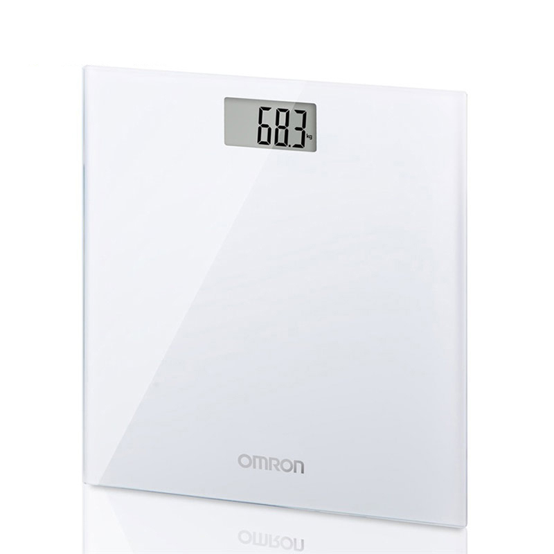 欧姆龙(OMRON)电子体重秤 HN-289W 家用电子秤 薄型钢化玻璃材质 成人体重计 健康秤器械高清大图