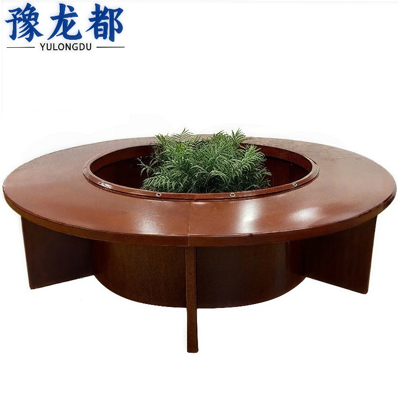 豫龙都 圆形会议桌 2m 张高清大图