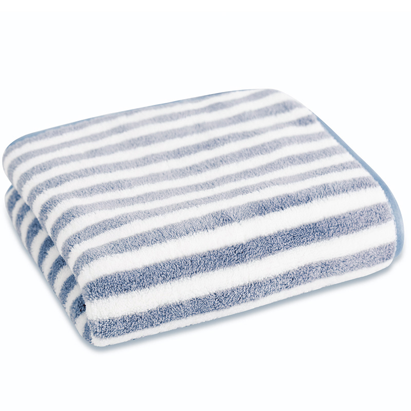 三利柔软吸水速干毛巾经典条纹洗脸巾布艺包边擦脸巾挂绳设计参数