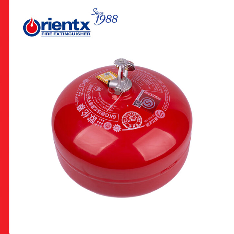 欧伦泰 干粉灭火器6KG悬挂式 国家消防认证消防器材FZX-APT/6-1.2高清大图