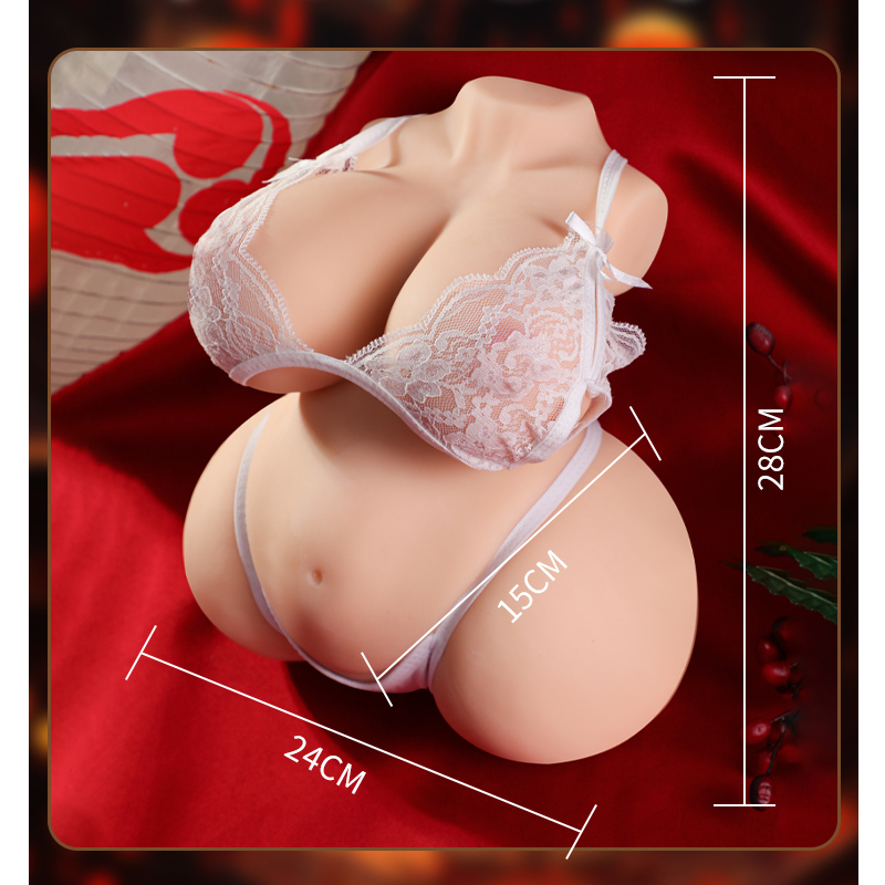 谜姬全实体软胶娃娃软心乳房复刻半身倒模真阴夹吸飞机杯炮架男用自慰器情趣玩具丰腴厨娘成人用品 非充气娃娃免充气高清大图