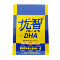 修正优智低糖型DHA藻油夹心软糖大盒装100粒55g