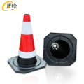 晋绘 橡胶路锥反光警示锥 红白 个