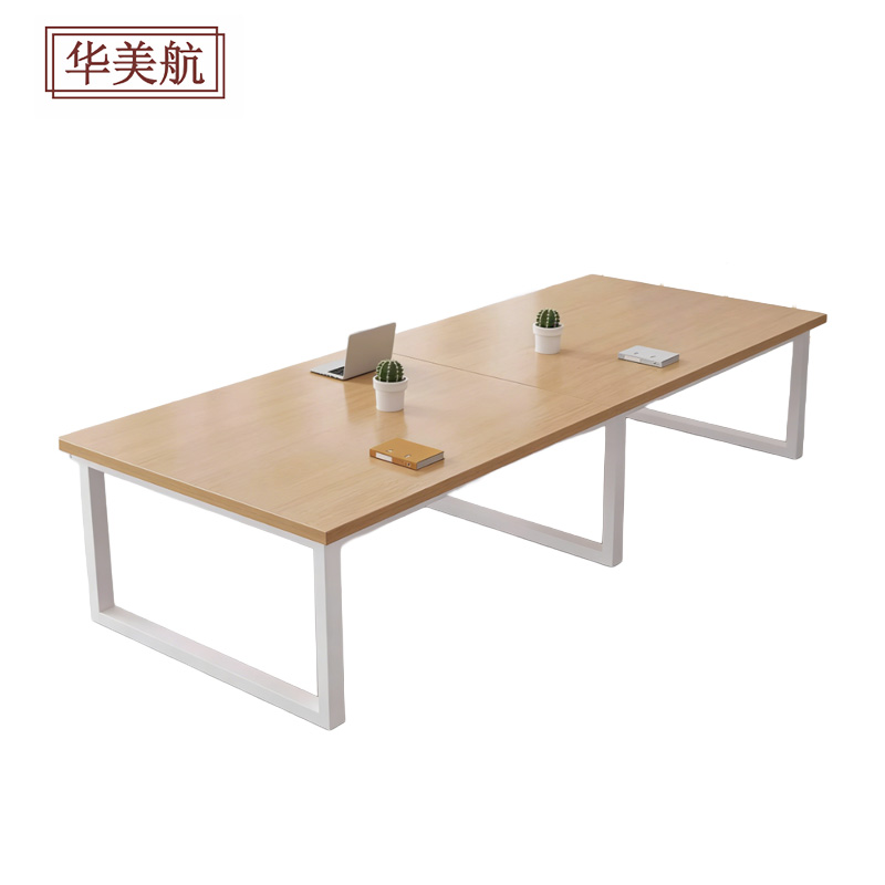 华美航 会议桌 2400*1200*740mm张高清大图