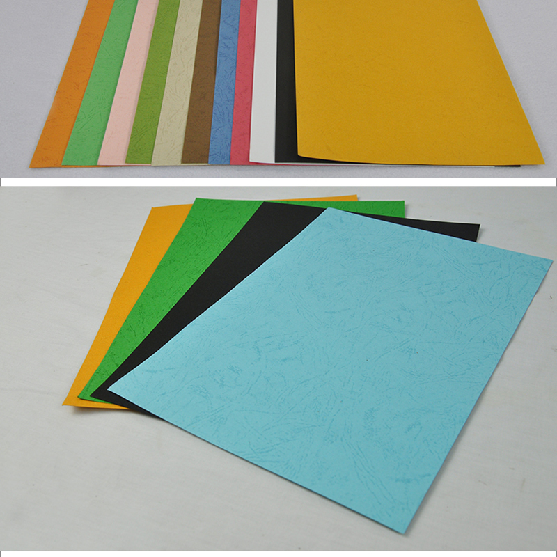 优玛仕a4皮纹纸封面纸云彩纸花纹纸装订封面100张包黑色