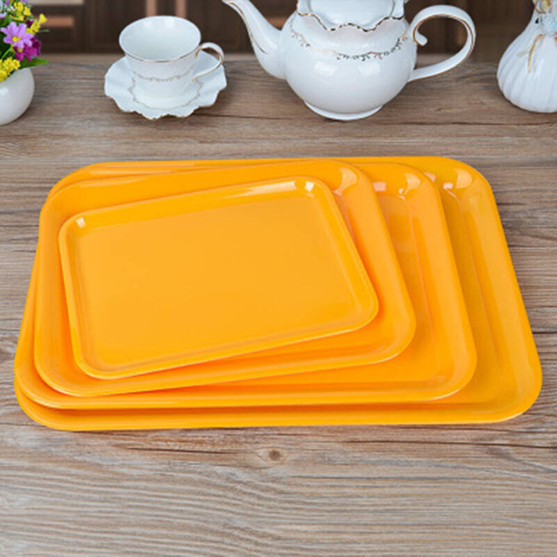 鑫众源 塑料茶盘 白色23*30cm 鑫众源茶盘