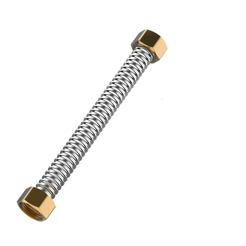 304不锈钢耐高温铜帽波纹管软管 DN25*20CM 根高清大图