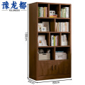 豫龙都书柜木质个