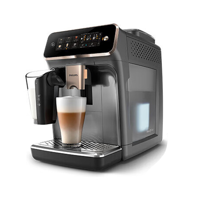 飞利浦(PHILIPS)云朵咖啡机新3系EP3341/62全自动意式浓缩冷萃研磨一体全自动咖啡机灰色【单位:台】