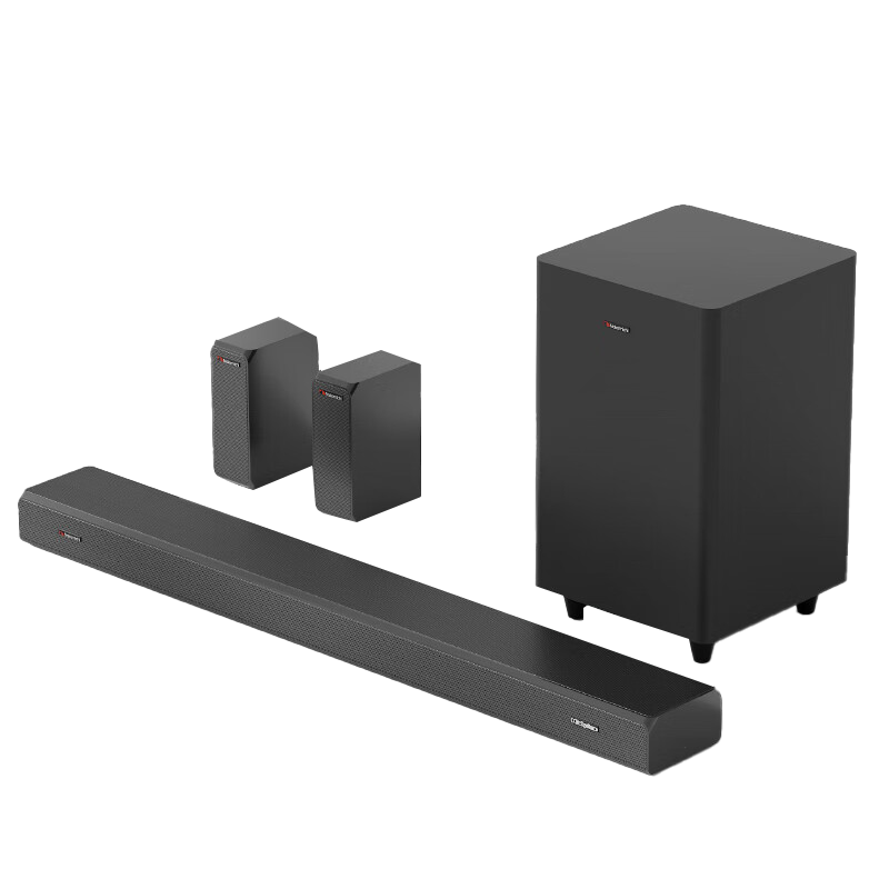 Nakamichi Ares5 中道音响 真5.1.2声道 无线低音炮HDMI eARC接口 游戏电视投影仪音箱家庭影院