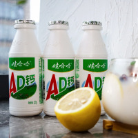 娃哈哈AD钙奶220g*20瓶乳酸菌含乳饮料儿童学生营养早餐牛奶饮品