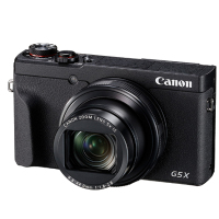 佳能(Canon)PowerShot G5X Ⅱ 黑色 数码相机 Vlog视频拍摄 3英寸屏幕 约2010万有效像素