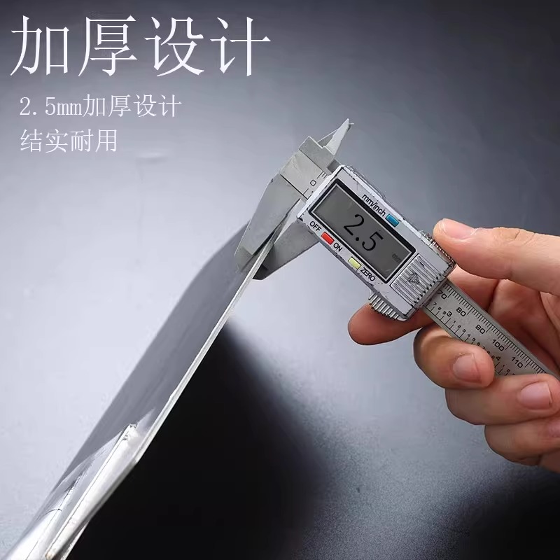 大迈质造商用不锈钢搅拌铲料理棒烹饪搅菜浆大锅汤桶搅拌棒加长柄清洁铲[60 寸152cm](1个)高清大图