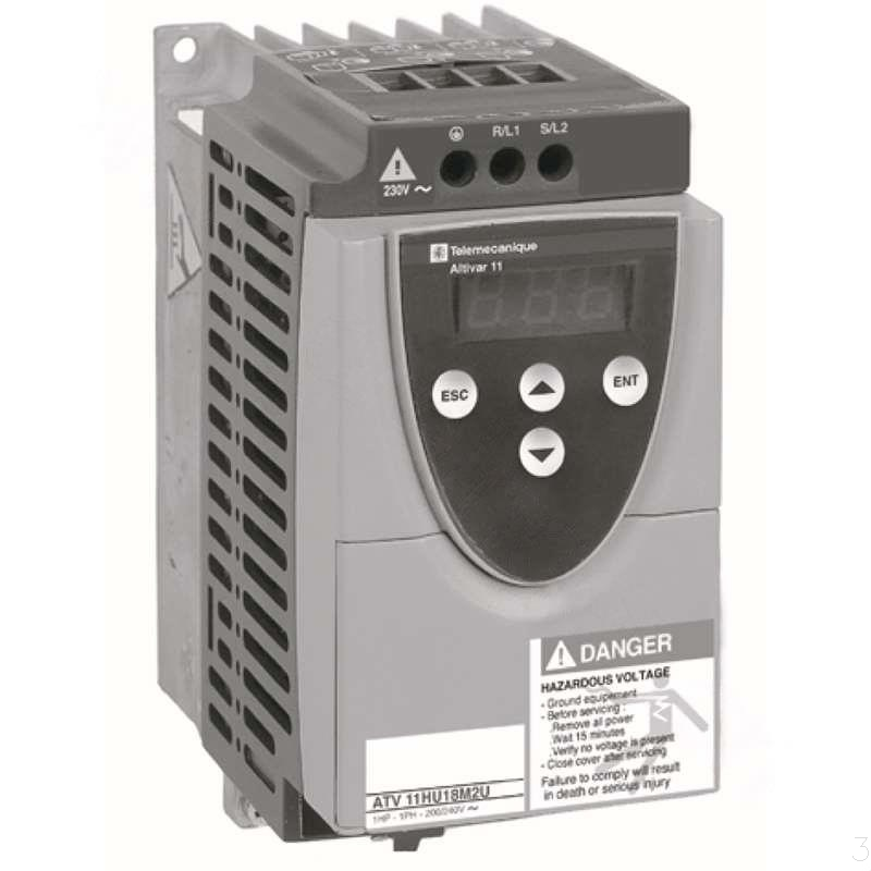 施耐德 Schneider Electric 变频器， 单相100…120V， ATV12H075F1