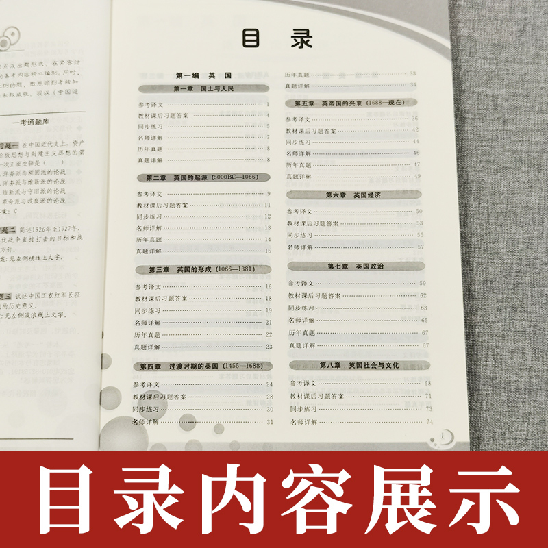 [正版]2023自考辅导0522 00522英语国家概况 一考通题库+自考通全真模拟试卷附小册子串讲小抄自学历真题考试