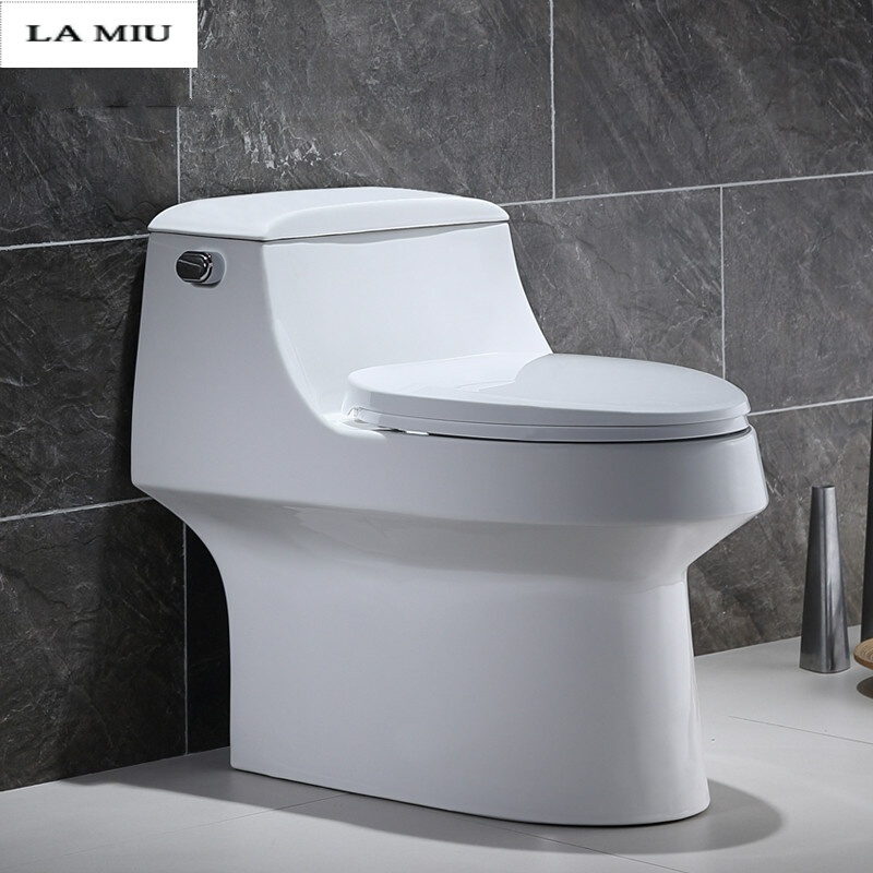 新款卫浴家用马桶陶瓷侧按式坐便器静音节水大冲力卫生间座厕侧按式马桶波迷娜BOMINA