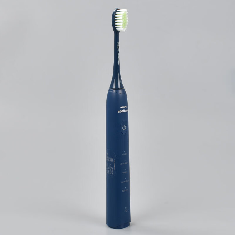 飞利浦(Philips)电动牙刷HX2471-01深藏蓝成人情侣送男/女友节日礼物软毛柔和亮白刷头高清大图