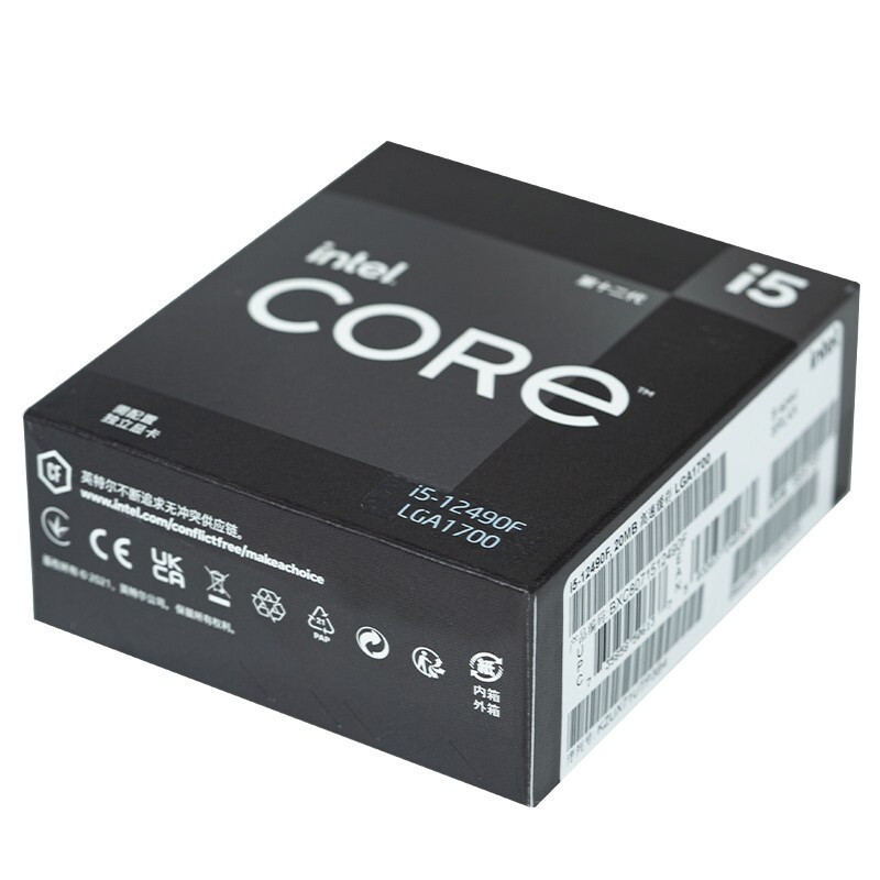 英特尔(Intel)CPU 12代 i5-12490F+锐炫 Arc A750 Graphics 8G 显卡(中国大陆限量版)+台式机内存KVR 3200 16G*2