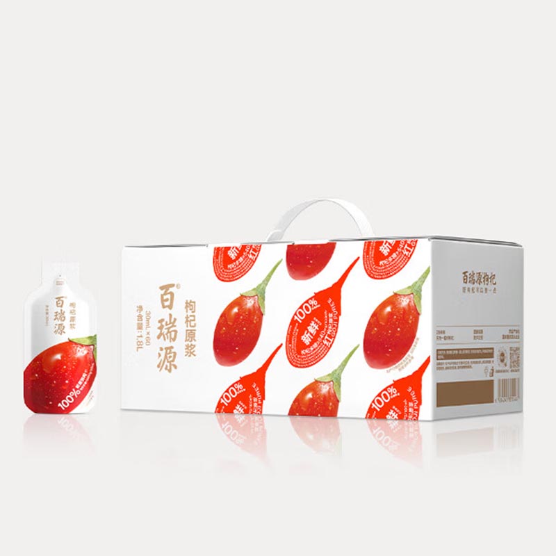 百瑞源枸杞原浆 1800ml(30ml*60袋)