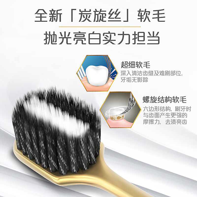 高露洁宽柔绵绵丝双支装高清大图