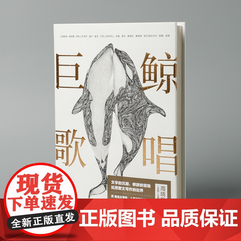 巨鲸歌唱(全新插图修订版)周晓枫散文代表作 鲁迅文学奖获奖作品 周晓枫 打破传统散文写作的藩篱 拓展探索散文文体的边界高清大图