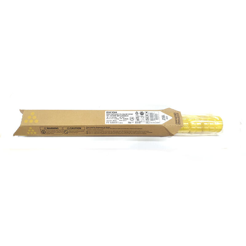 理光MP-C2550C型原装碳粉 黄色 单位(件)适用MP C2010/C2030/C2050/C2051/C2530/